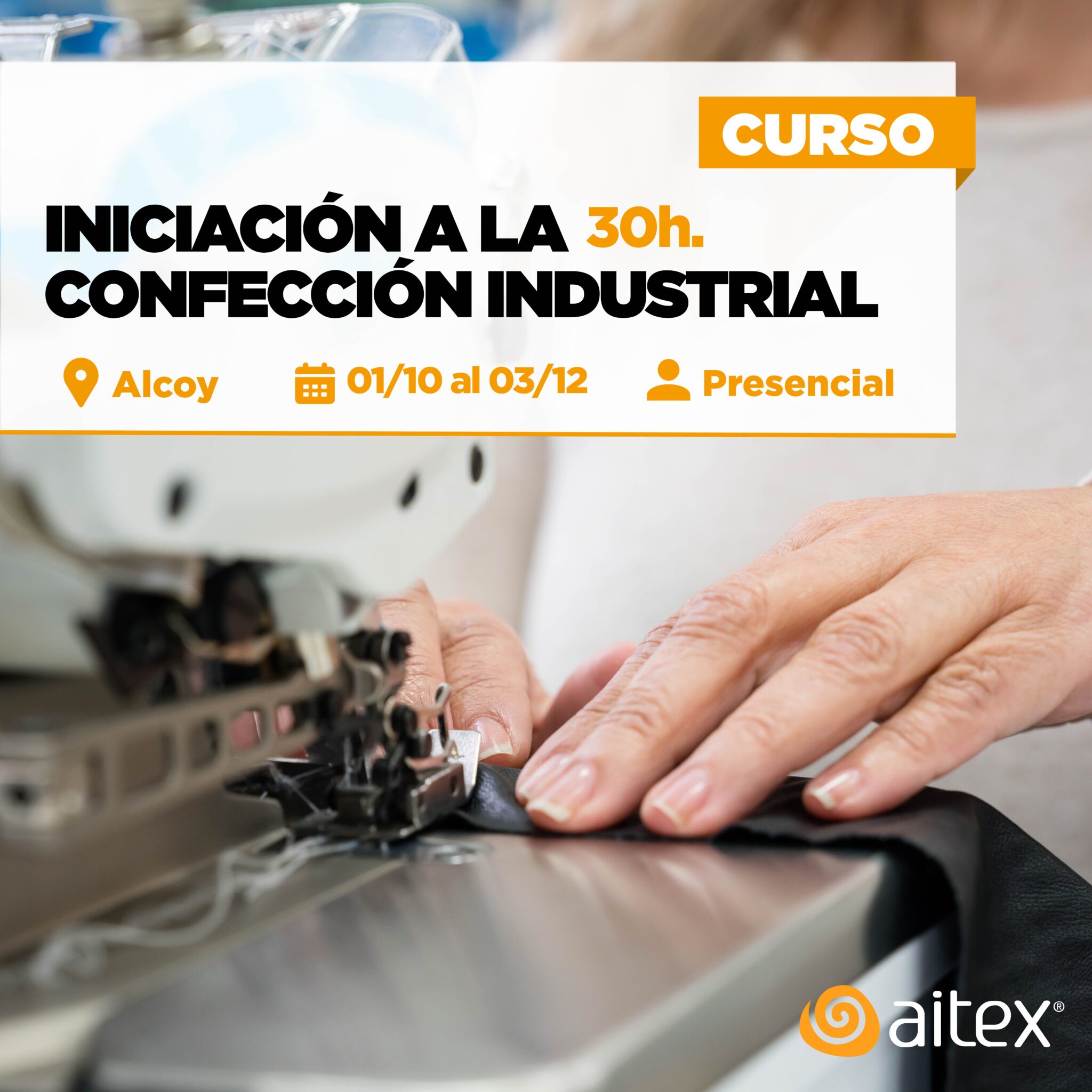 CURSO INICIACIÓN A LA CONFECCIÓN INDUSTRIAL