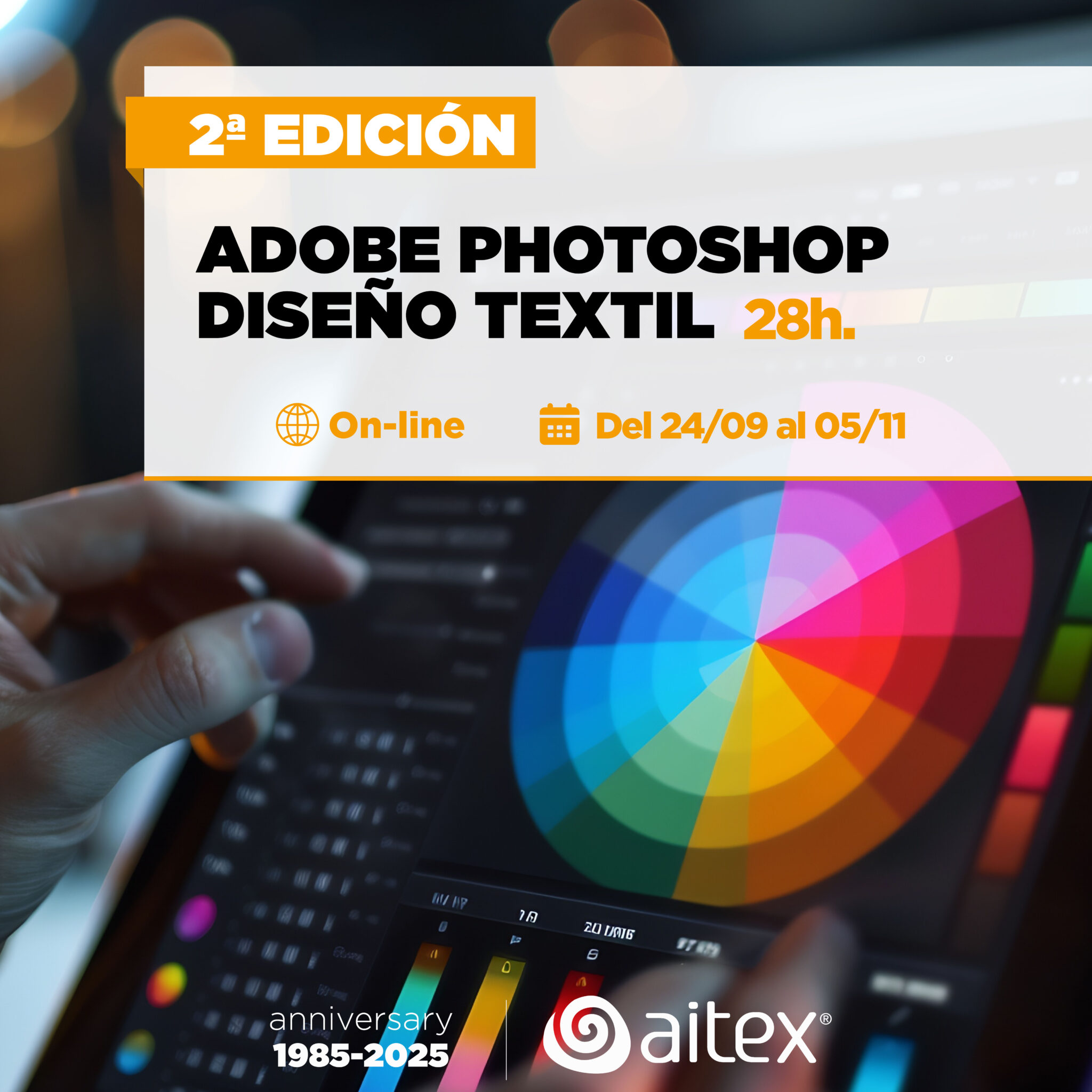 ADOBE PHOTOSHOP – DISEÑO TEXTIL- ONLINE