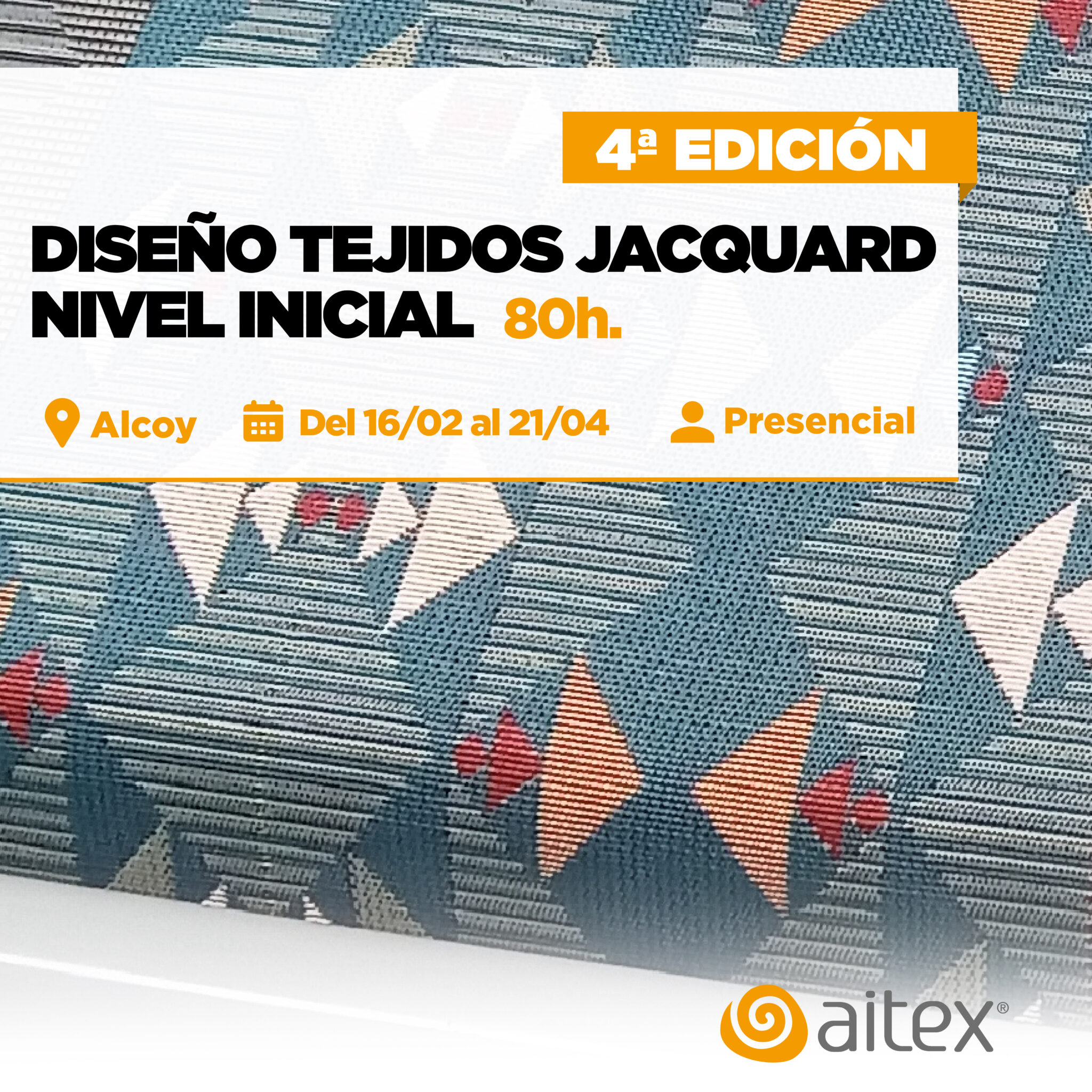 DISEÑO DE TEJIDOS JACQUARD- NIVEL INICIAL