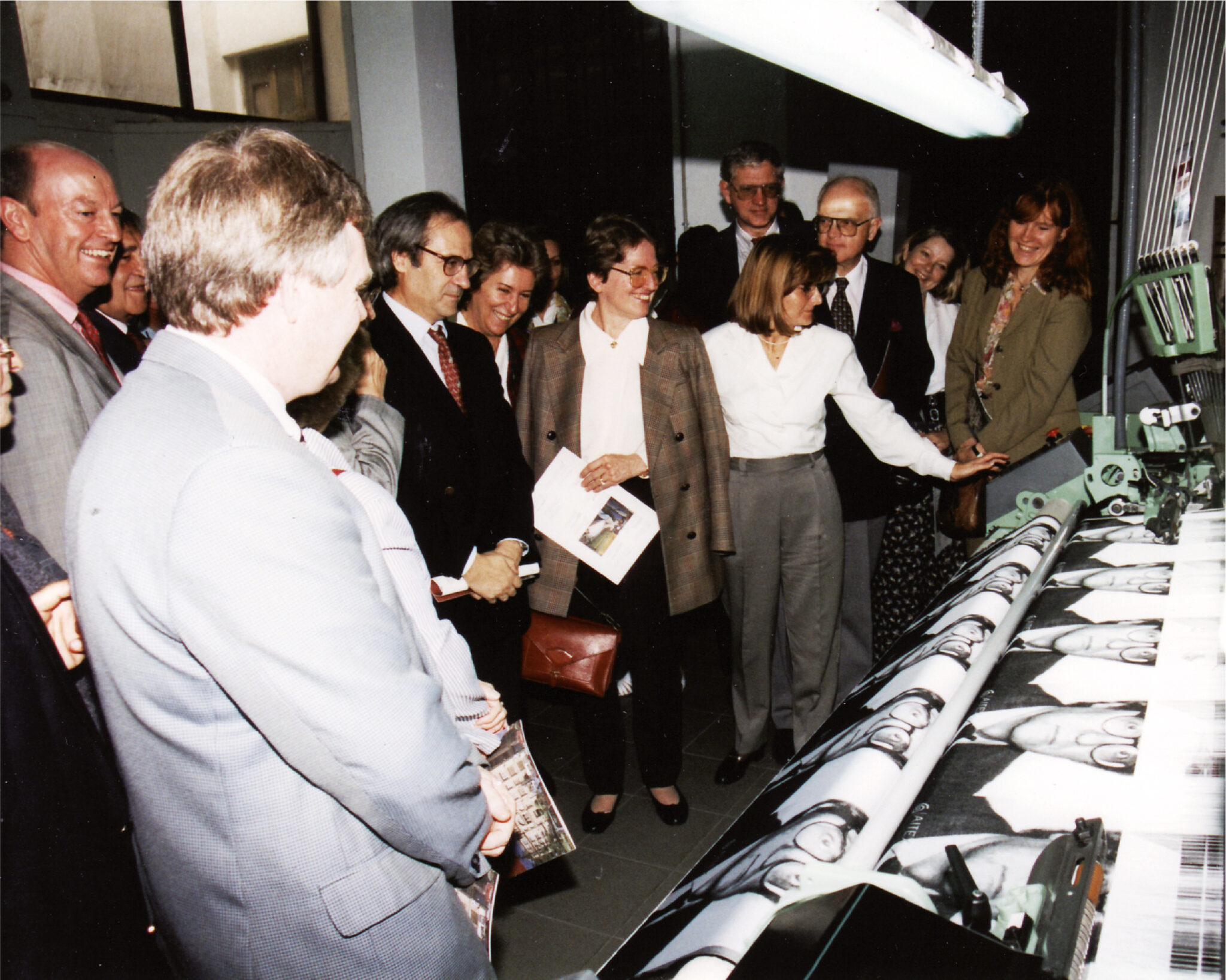 Visita del Comité 113 Textiles - octubre 1995
