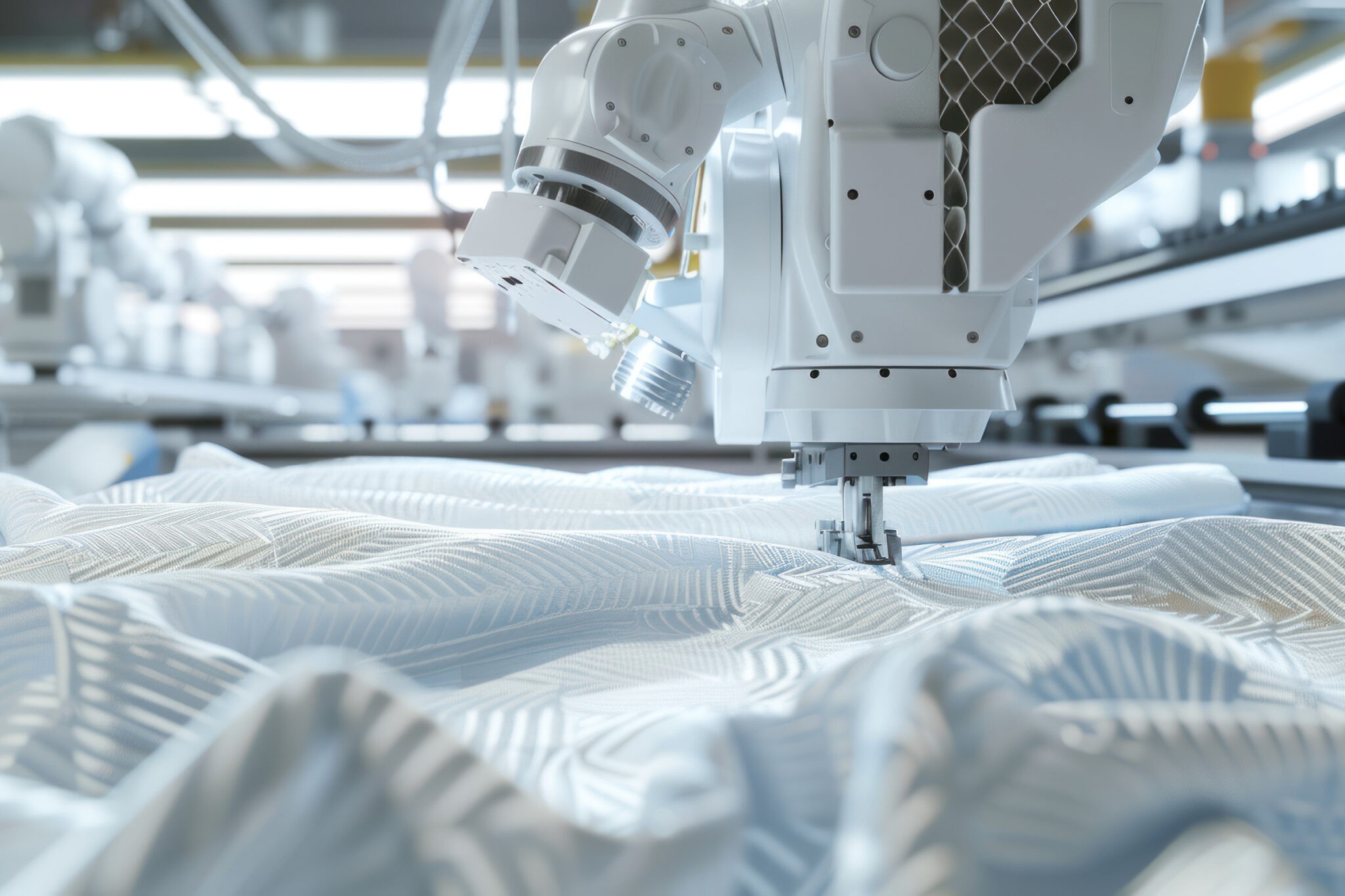 Automated Sewing Machine in Action