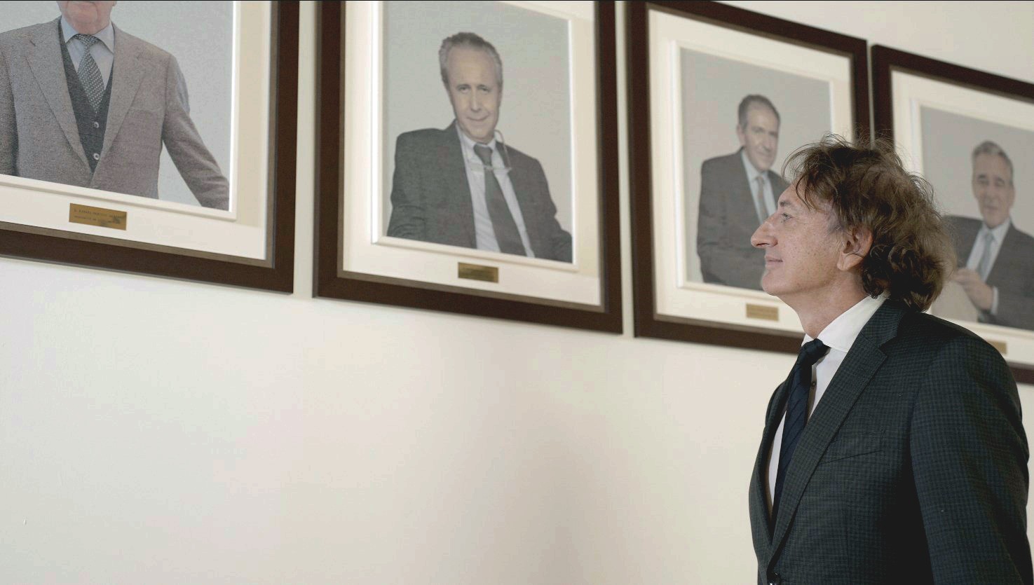 León Grau, presidente de AITEX, en la sala del Consejo