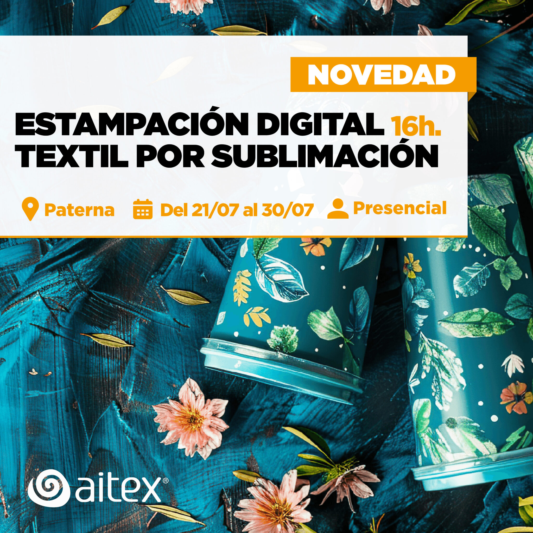 ESTAMPACIÓN DIGITAL TEXTIL POR SUBLIMACIÓN