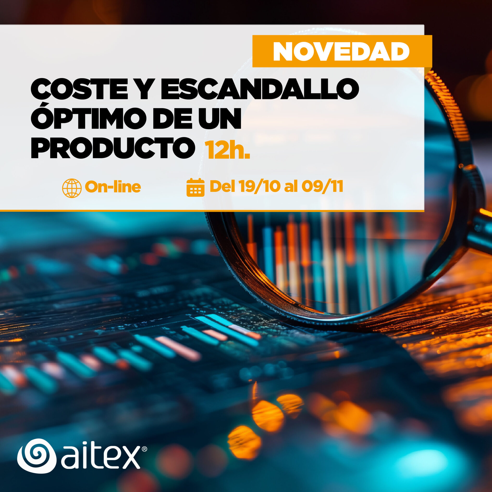 COSTE Y ESCANDALLO ÓPTIMO DE UN PRODUCTO